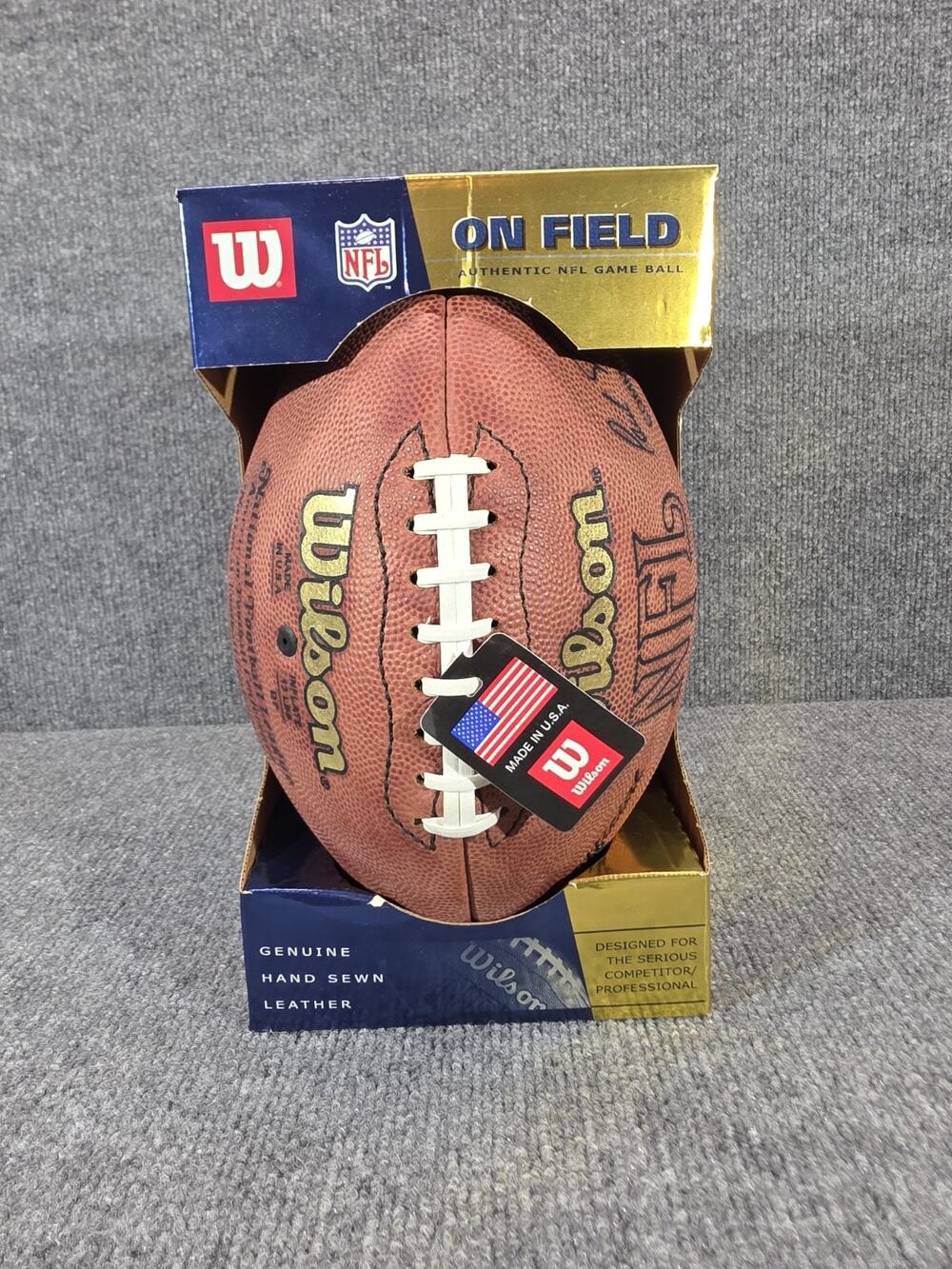New Wilson F1000 Authentic NFL Game Football Paul Tagliabue Era (Unverified Auto